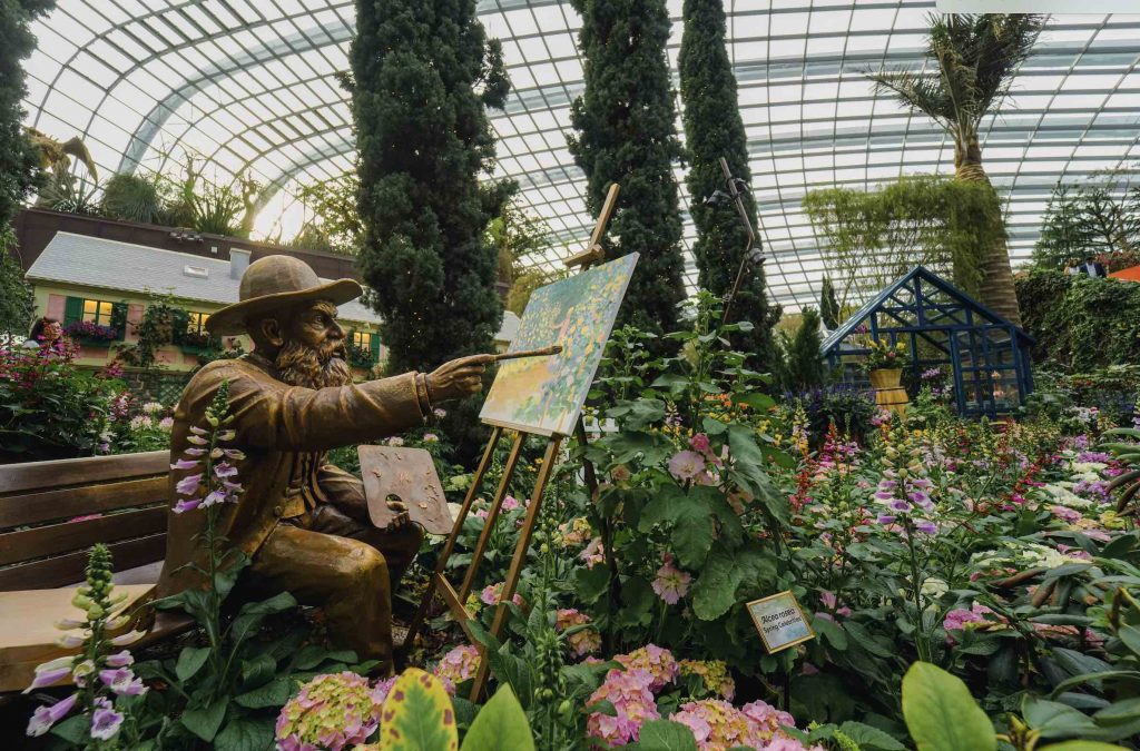 Impressions of Monet Opens at Gardens by the Bay - Immerse into the World of Monet, both in a Physical Garden and a Digital Experience - Alvinology