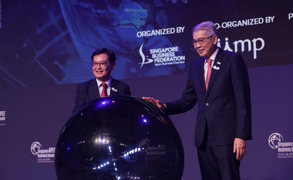Singapore Apex Business Summit Opens with the Launch of the "Transforming the Singapore Economy Report" - Alvinology