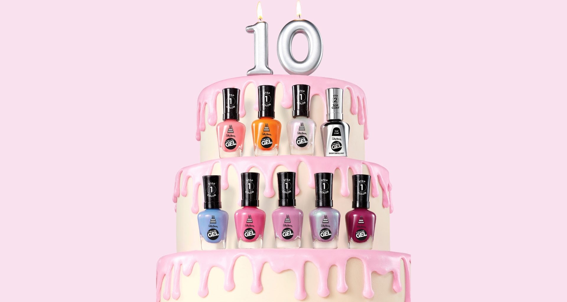 Sally Hansen Celebrates 10 Iconic Years of Miracle Gel with a Birthday Collection - Alvinology