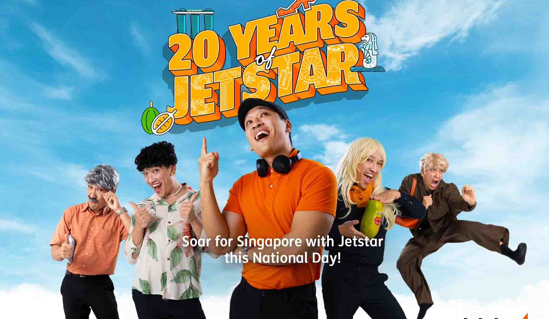 20,000 Seats Sale: Jetstar Asia Celebrates Singapore’s National Day with ‘Soar for Singapore’ Campaign - Alvinology