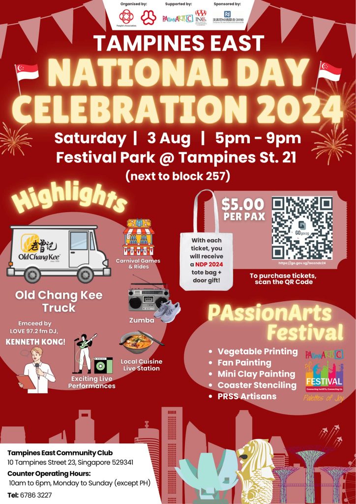 PAssionArts Festival 2024: Dive into Food-Art, Performances, and National Day Celebrations at 15 Festival Villages - Alvinology