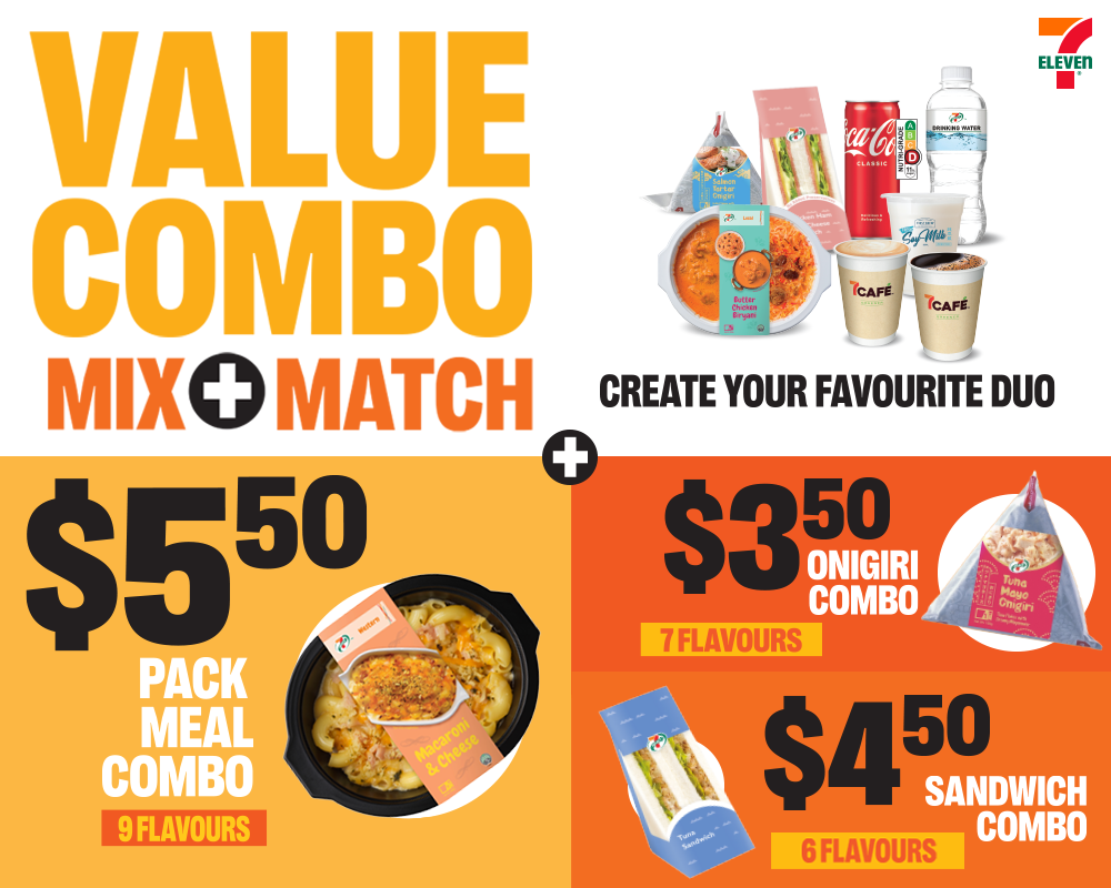 Discover 7-Eleven’s New Value Combos: Delicious Meals and Drinks from Just $3.50 - Alvinology