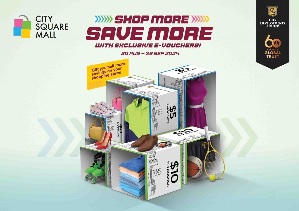 Save Big with E-VoucherBack Shopping Rewards on Fashion and Sports Brands at City Square Mall - Alvinology