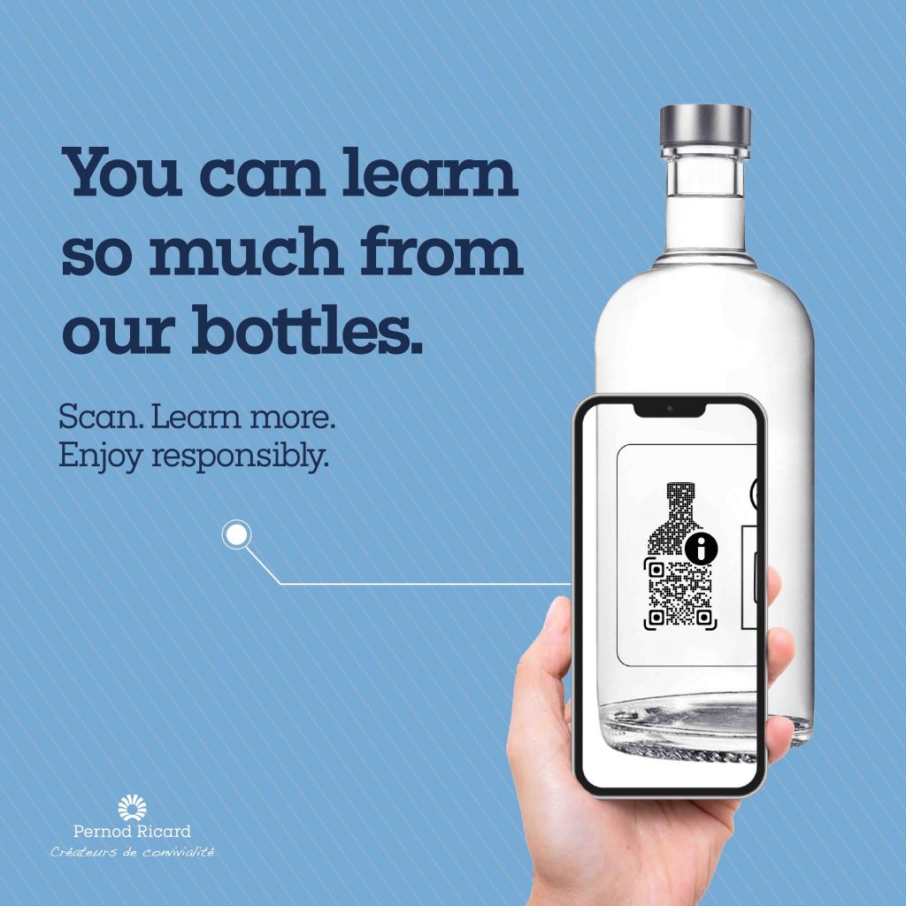 Pernod Ricard Launches Digital Labels in Singapore to Promote Responsible Drinking - Alvinology