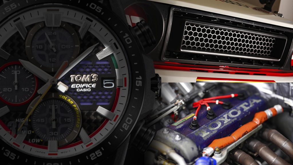 Casio Introduces EDIFICE Watch Celebrating TOM'S 50th Anniversary Inspired by Iconic Race Car - Alvinology
