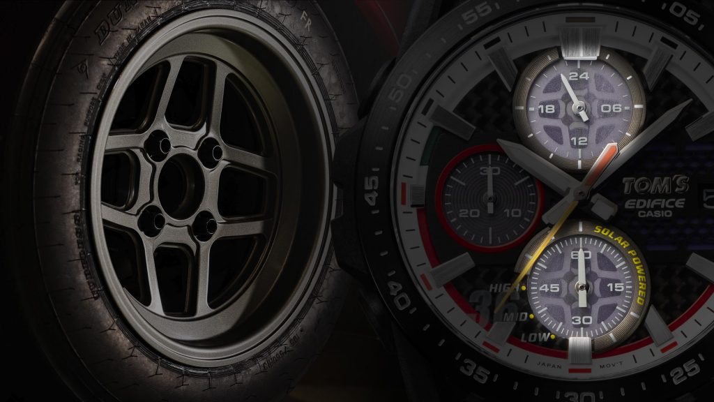 Casio Introduces EDIFICE Watch Celebrating TOM'S 50th Anniversary Inspired by Iconic Race Car - Alvinology