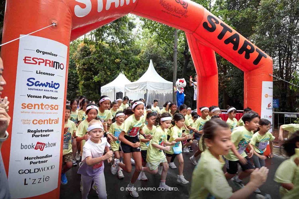 Hello Kitty Celebrates 50 Years with Over 3,000 Fans at Run Fest 2024 - Alvinology