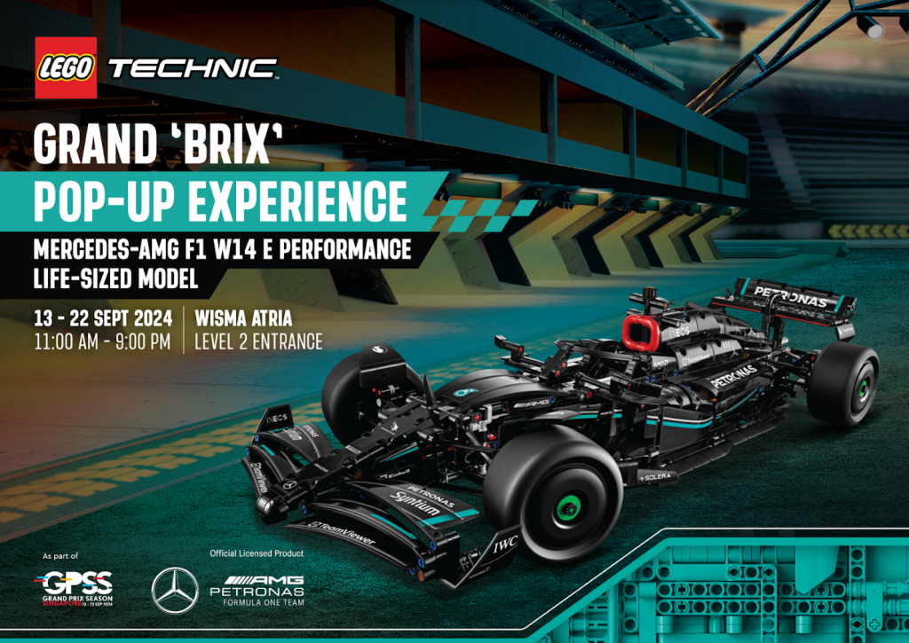 Step Inside the LEGO Technic Grand ‘Brix’ Pop-Up Experience in Singapore - Alvinology