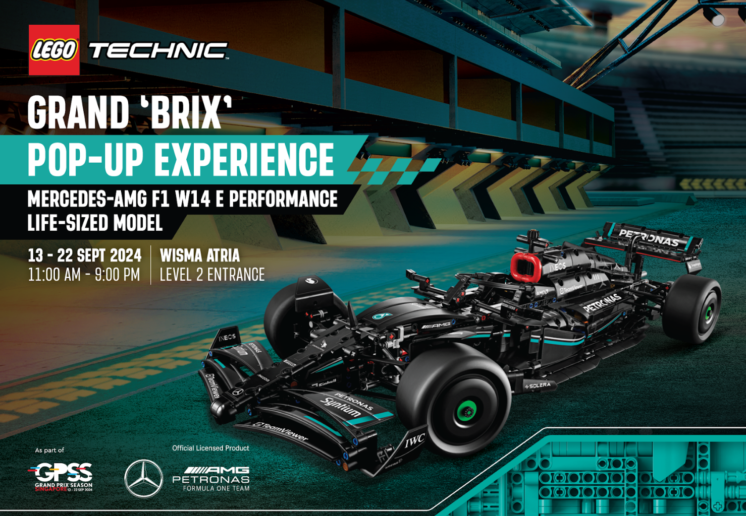 Step Inside the LEGO Technic Grand ‘Brix’ Pop-Up Experience in Singapore - Alvinology