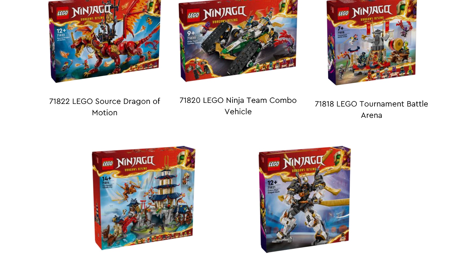 The LEGO Group Introduces New NINJAGO Sets Alongside Second Season of "LEGO NINJAGO: Dragons Rising" - Alvinology
