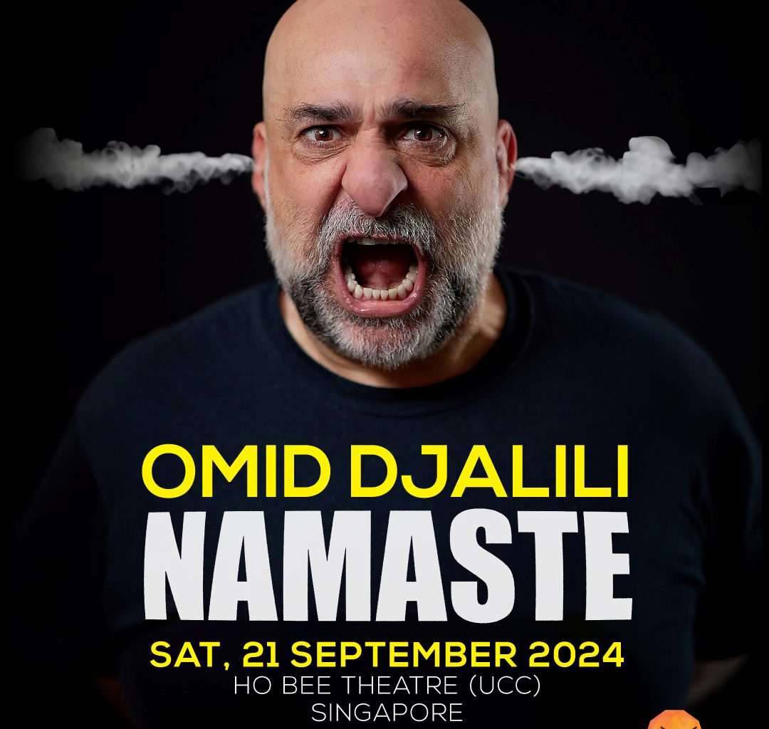 Say 'Namaste' to Singapore with Hollywood's Favourite British-Iranian Comedian, Omid Djalili - Alvinology