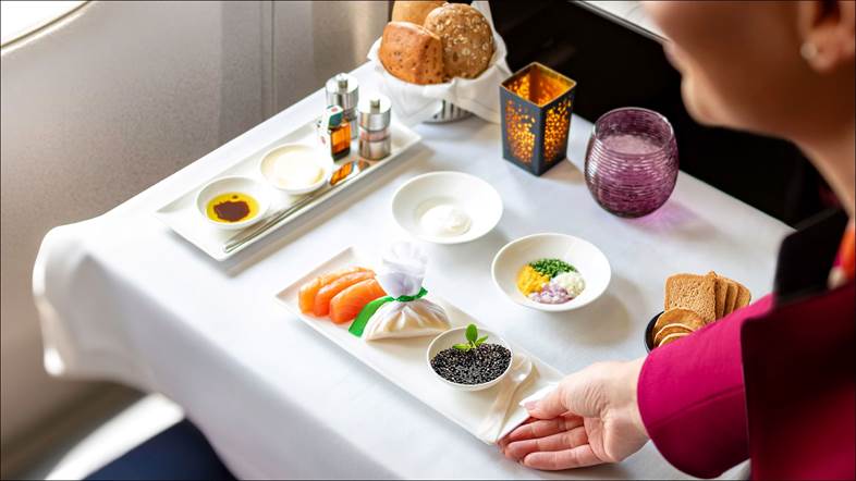 Qatar Airways Elevates Business Class with Luxurious Caviar Service Qatar Airways Elevates Business Class with Luxurious Caviar Service - Alvinology