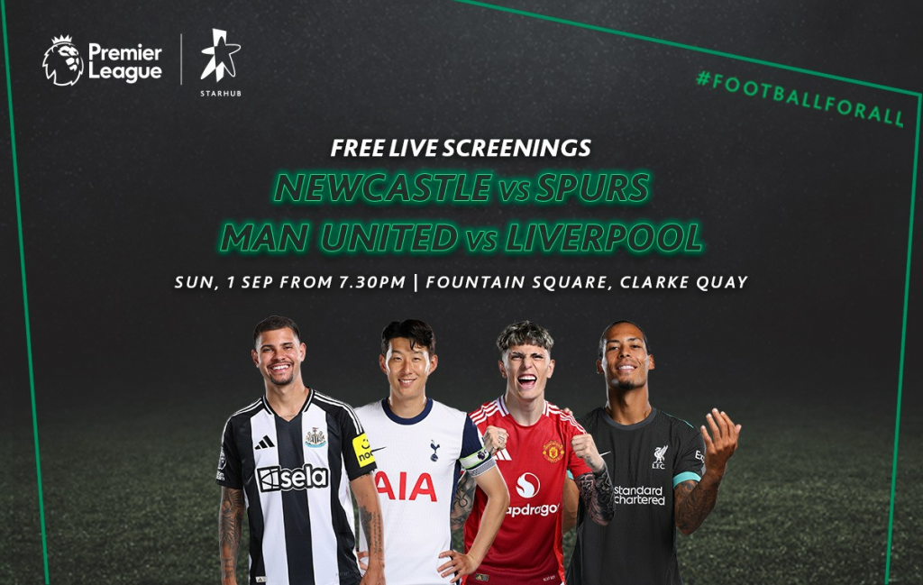StarHub Hosts Premier League Live Screening Event at Clarke Quay on September 1st - Alvinology