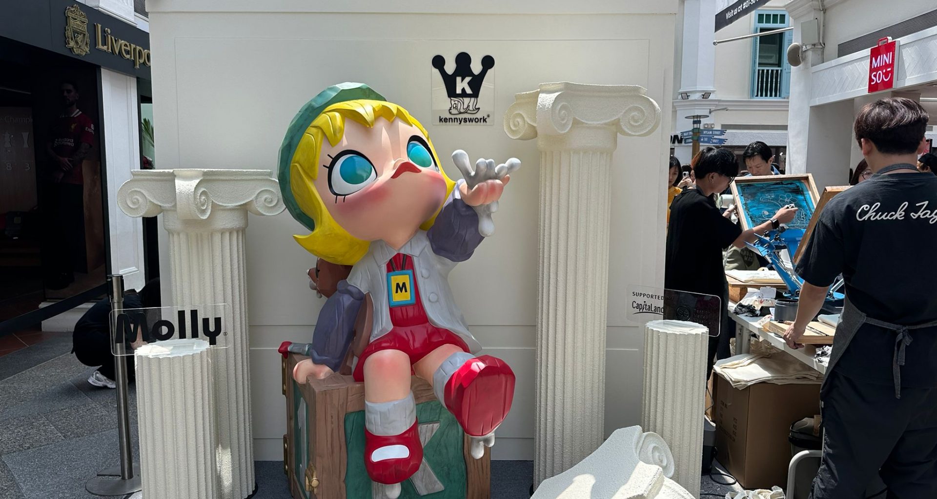 Celebrate POP MART's Molly's First Anniversary in Singapore At Dedicated Molly Pop-up Store in Bugis Junction - Alvinology