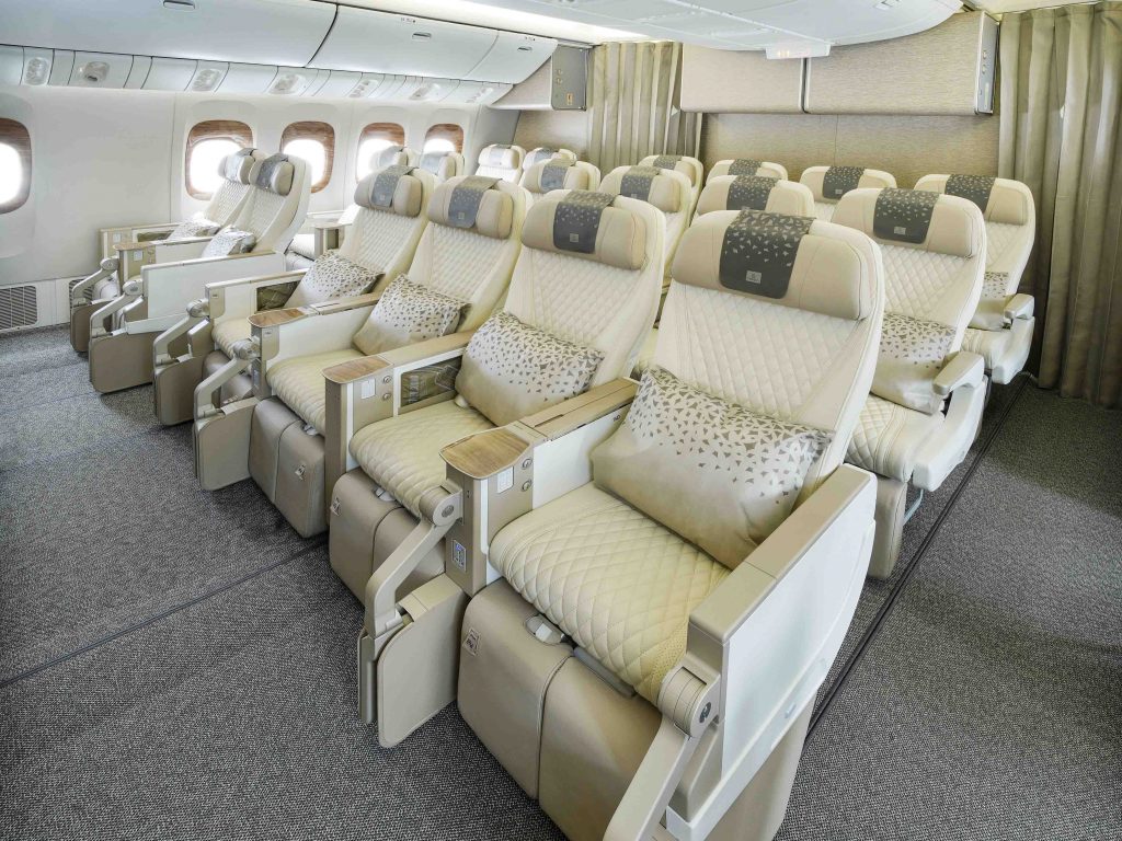 Emirates' First Retrofitted 777 Aircraft Featuring Latest Cabin Interiors Takes Off to Geneva - Alvinology