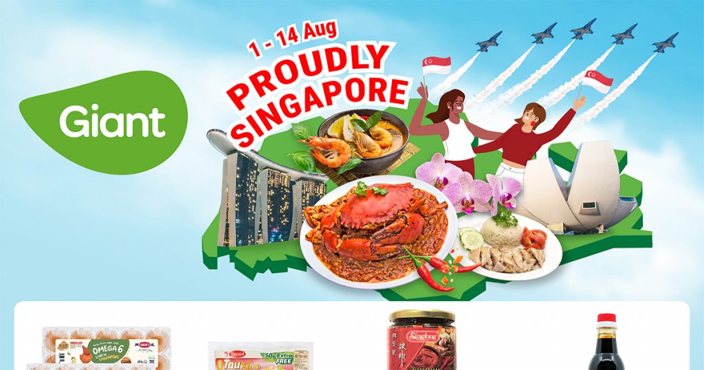 Giant Celebrates National Day with yuu Member Specials and Proudly Singapore Promos - Alvinology