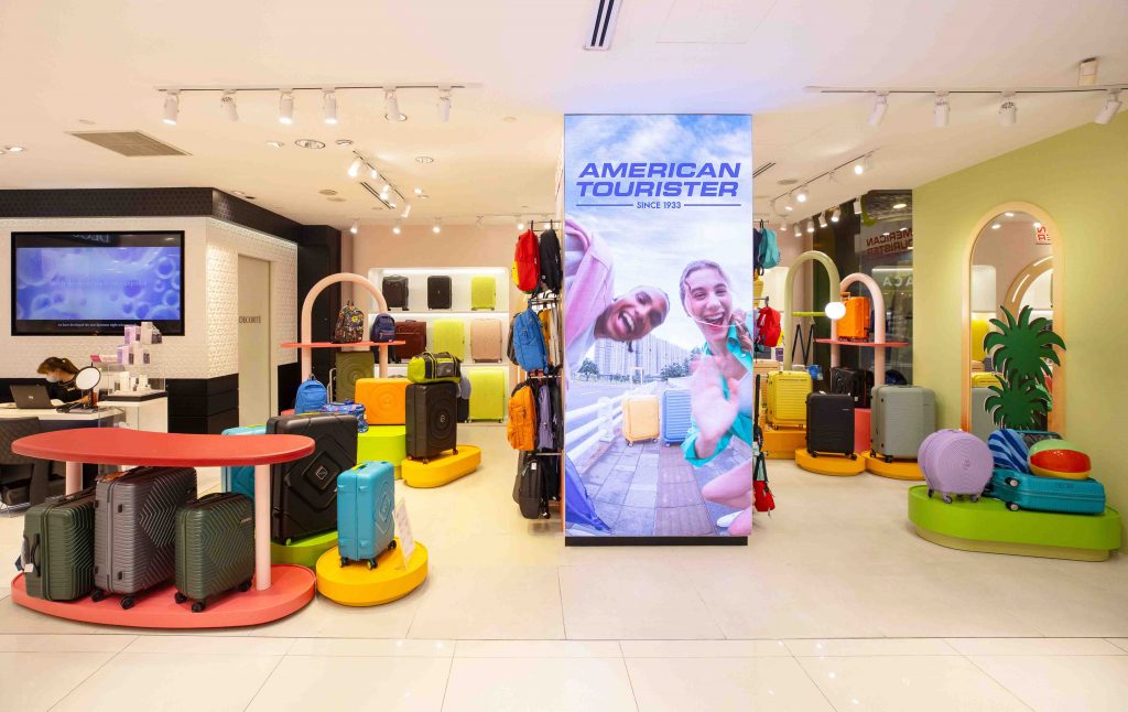 American Tourister Opens First Concept Store in Singapore at BHG Bugis - Alvinology
