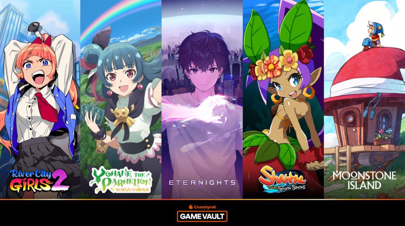 Crunchyroll Game Vault Expands to Over 35 Titles by Year-End, Adds 10 New Fall Games - Alvinology
