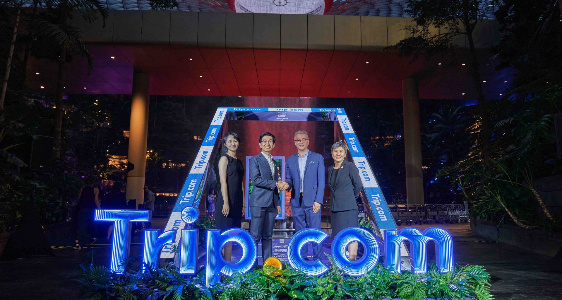 Jewel Changi Airport and Trip.com Forge Three-Year Partnership to Elevate Tourism - Alvinology