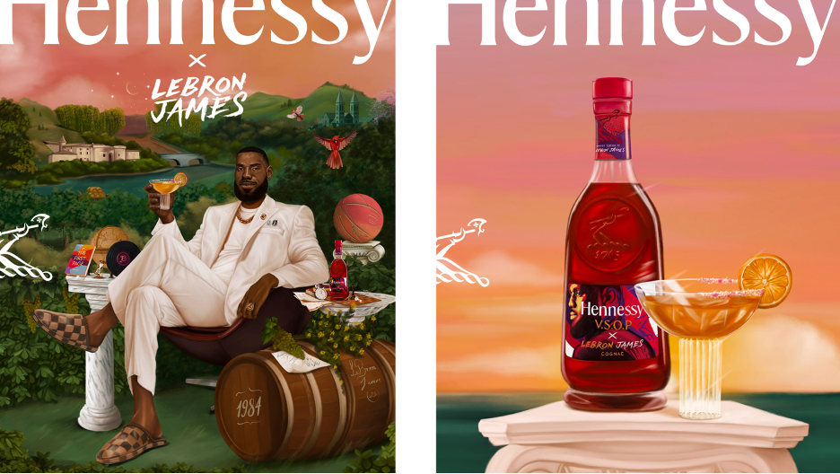 Hennessy and LeBron James Launches Limited-Edition Bottle - Alvinology