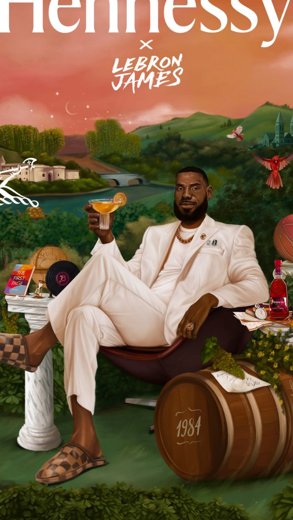 Hennessy and LeBron James Launches Limited-Edition Bottle - Alvinology