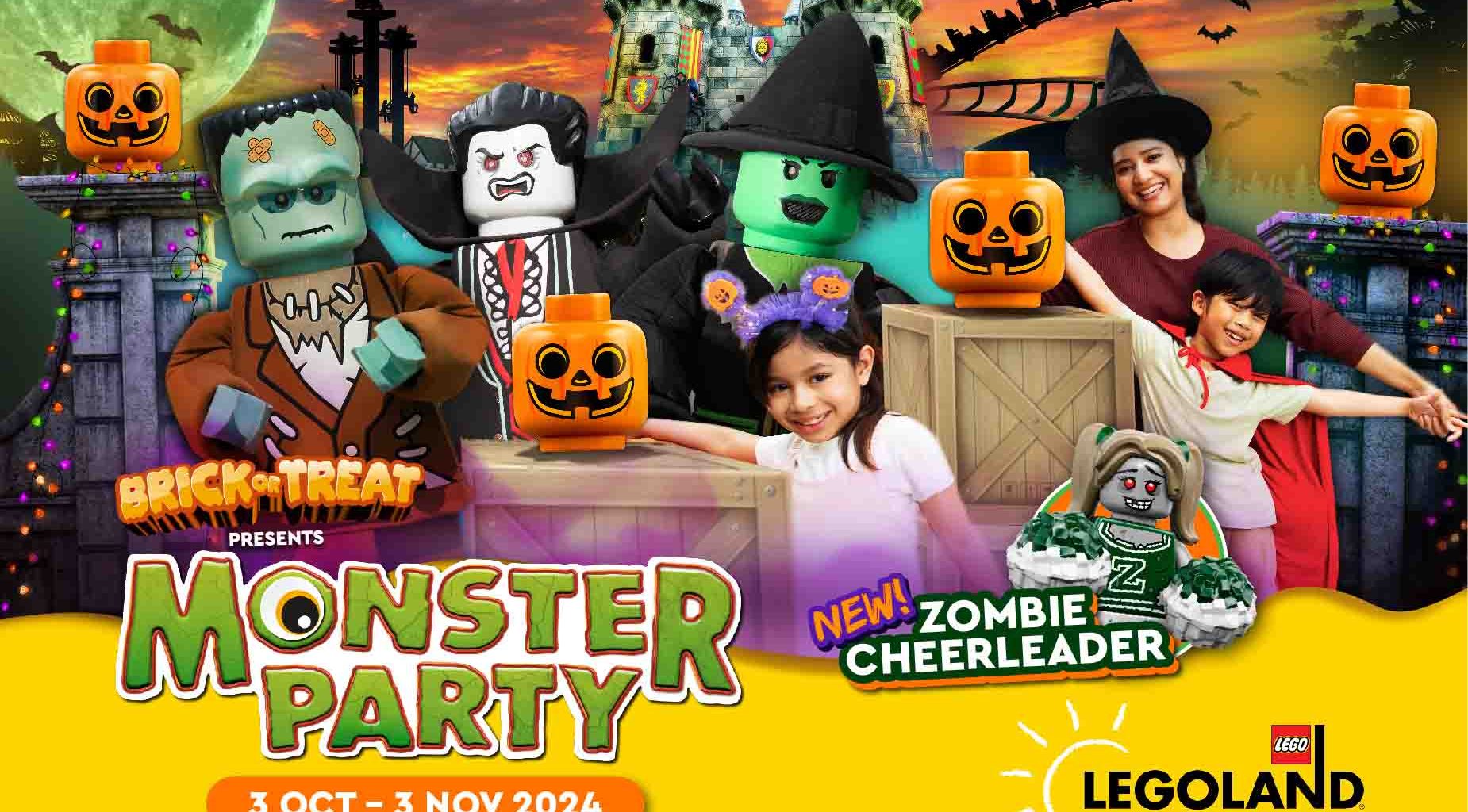 Celebrate a Spooky-Fun Halloween at LEGOLAND Malaysia Resort with Brick-or-Treat Monster Party - Alvinology