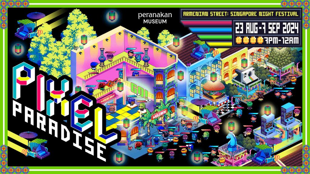Last Week to Experience PlayStation's Immersive Gamified Adventures at Peranakan Museum's PIXEL PARADISE - Alvinology