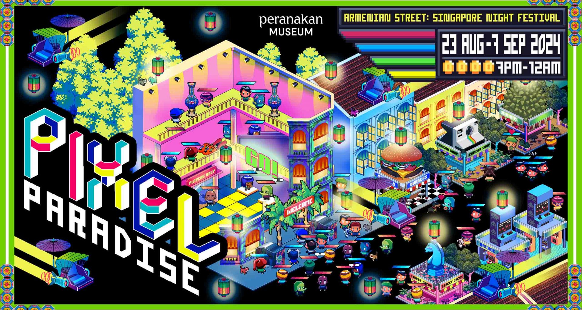 Last Week to Experience PlayStation's Immersive Gamified Adventures at Peranakan Museum's PIXEL PARADISE - Alvinology