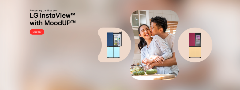 LG’s New MoodUP Refrigerator Can Go “Party Mode” with Colour-Changing Doors and Built-In Speakers - Alvinology