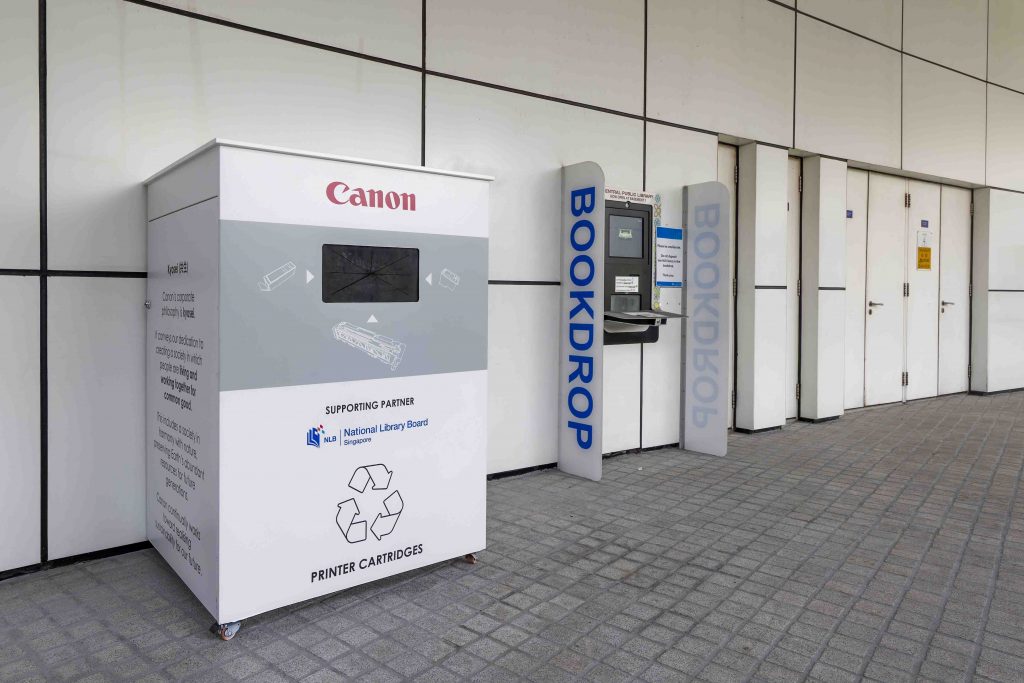 Canon Singapore and National Library Board Launch Nationwide Cartridge Recycling Programme - Alvinology