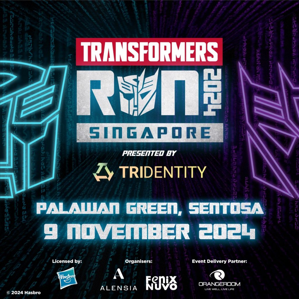 Get Ready to Roll: Join the TRANSFORMERS Run Singapore 2024 by Tridentity - Alvinology
