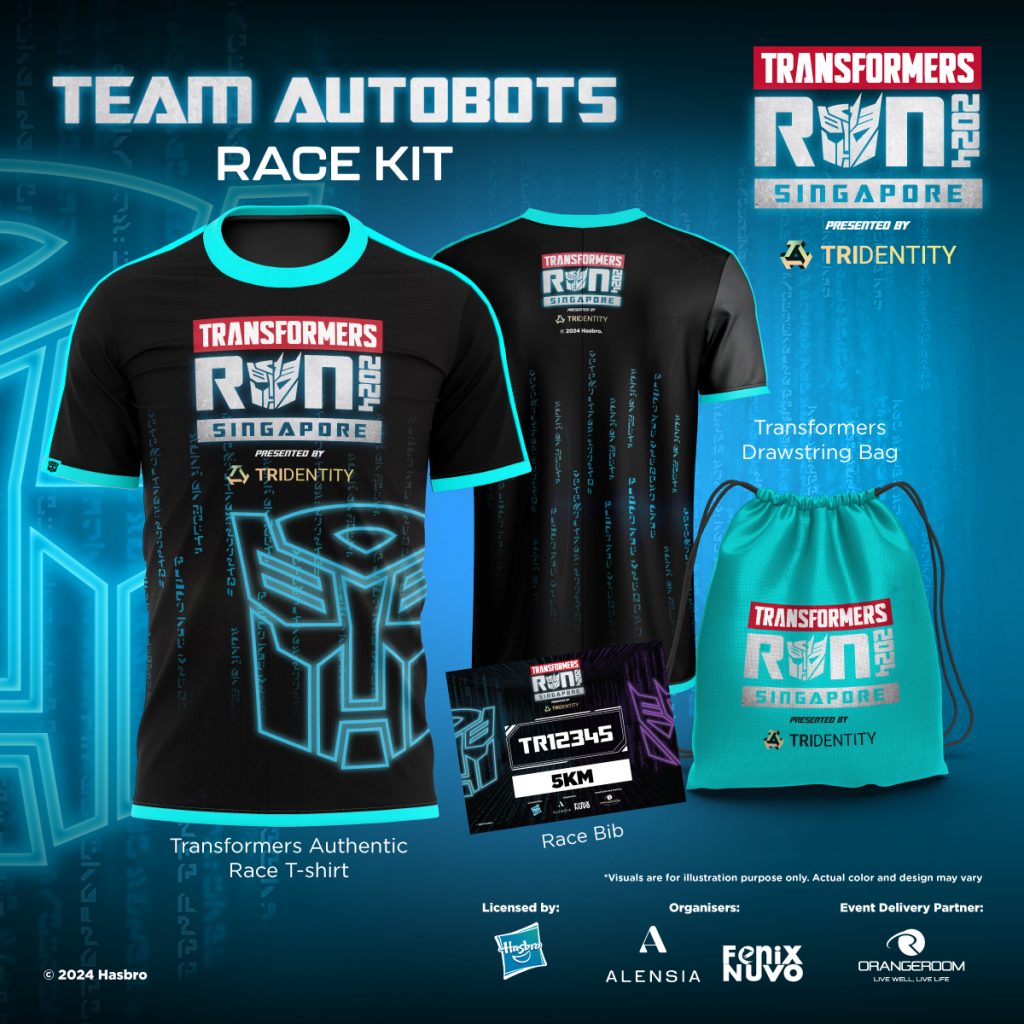 Get Ready to Roll: Join the TRANSFORMERS Run Singapore 2024 by Tridentity - Alvinology