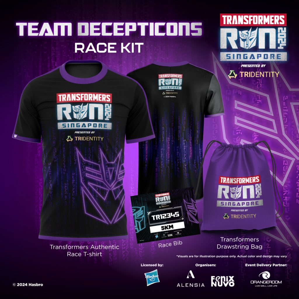 Get Ready to Roll: Join the TRANSFORMERS Run Singapore 2024 by Tridentity - Alvinology