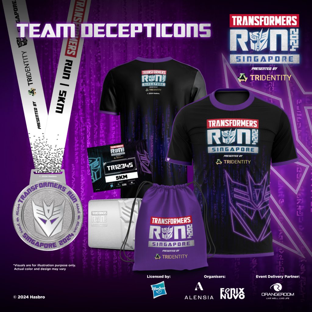 Get Ready to Roll: Join the TRANSFORMERS Run Singapore 2024 by Tridentity - Alvinology