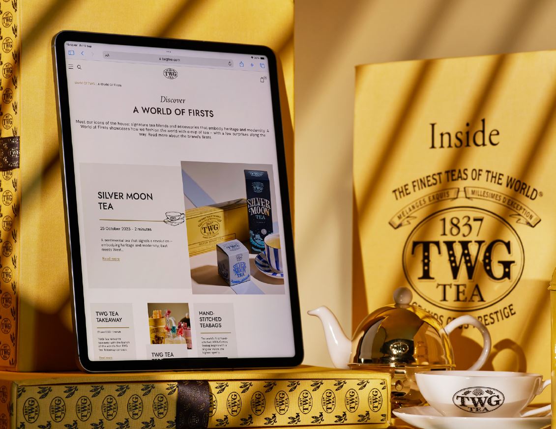 TWG Tea Introduces New Global Brand Site with Virtual Worlds for Tea Lovers - Alvinology