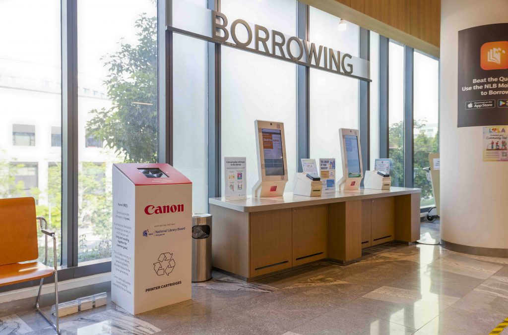 Canon Singapore and National Library Board Launch Nationwide Cartridge Recycling Programme - Alvinology