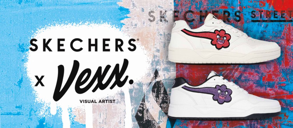 Skechers x Vexx Collection Returns with Artistic Flair - Alvinology