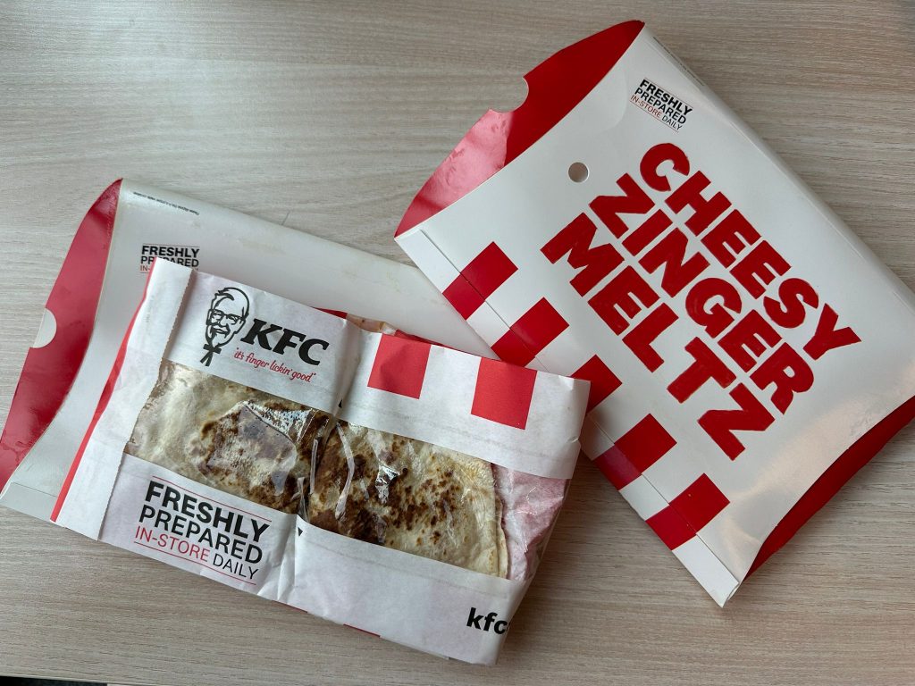KFC Cheesy Zinger Meltz Returns to Singapore from 4 September for a Limited Time - Alvinology