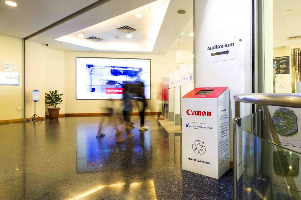 Canon Singapore and National Library Board Launch Nationwide Cartridge Recycling Programme - Alvinology