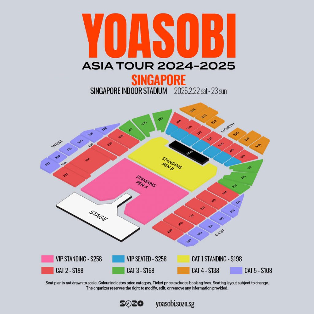 YOASOBI Returns to Singapore for ASIA TOUR 2024-2025: Ticketing Details Announced - Alvinology