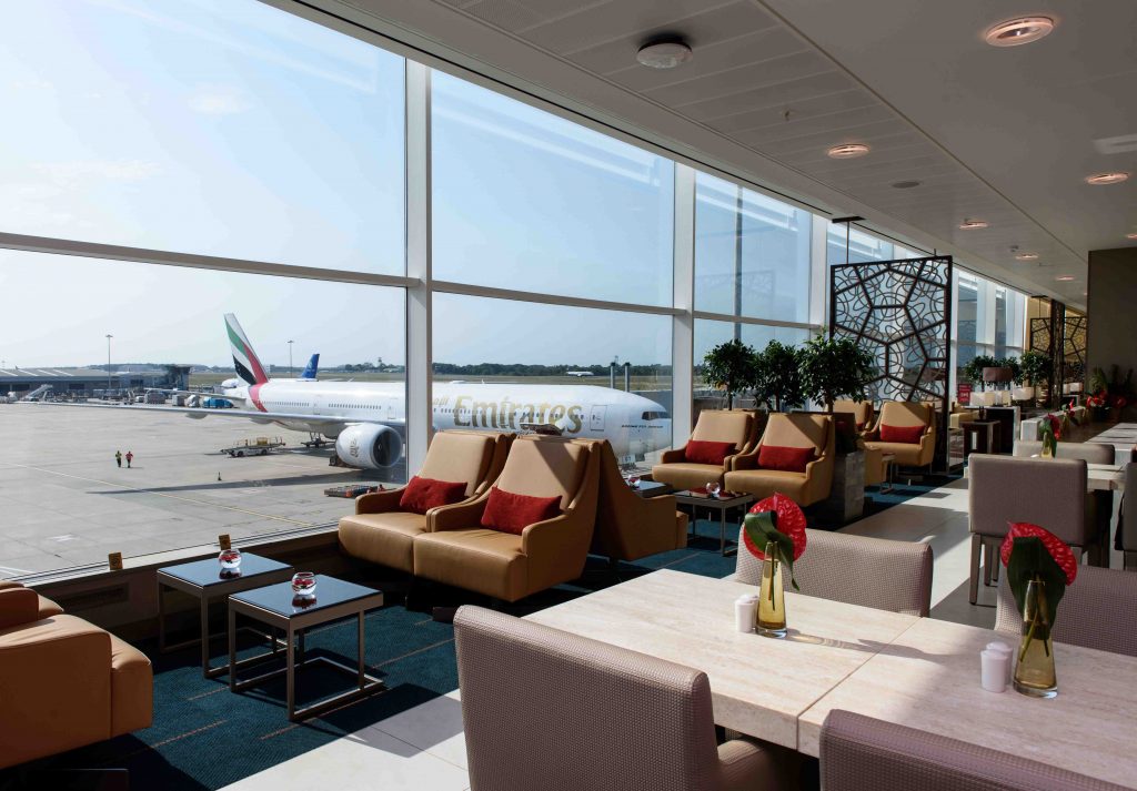 Emirates Opens New Premium Lounge at London Stansted Airport - Alvinology