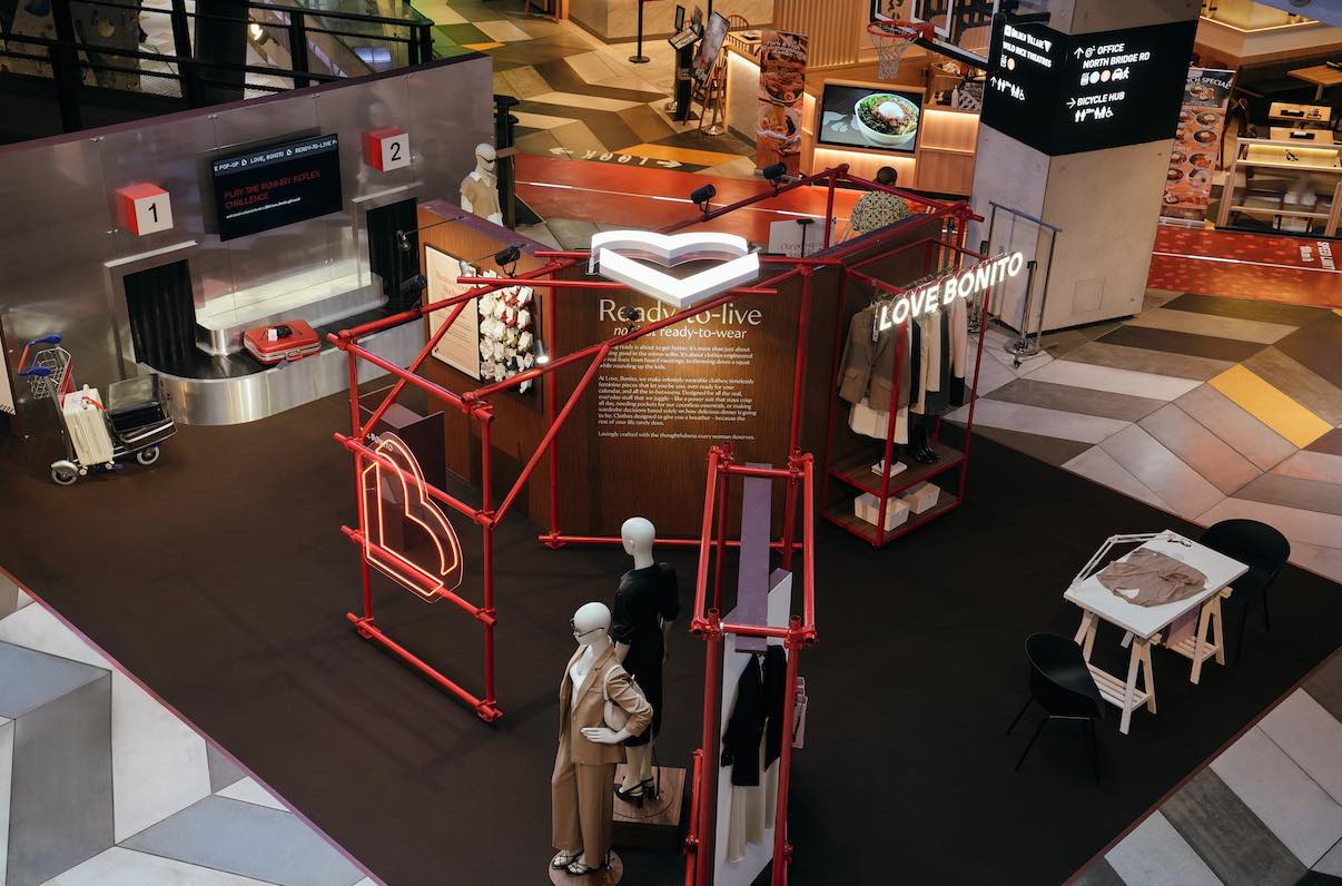 Love, Bonito Launches F1-Themed Pop-Up at Funan - Test Your Reflexes to Win Gift Cards and more - Alvinology