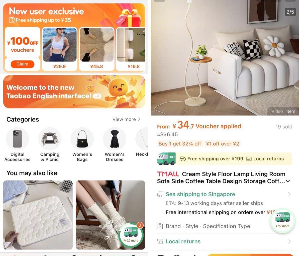 Taobao Launches English Language Interface in Singapore: Shopping Just Got Easier - Alvinology
