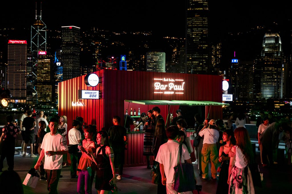Harbour City and Paul Smith Unveil Asia's First Bar Paul and Stunning Stripe Illuminated Installation - Alvinology