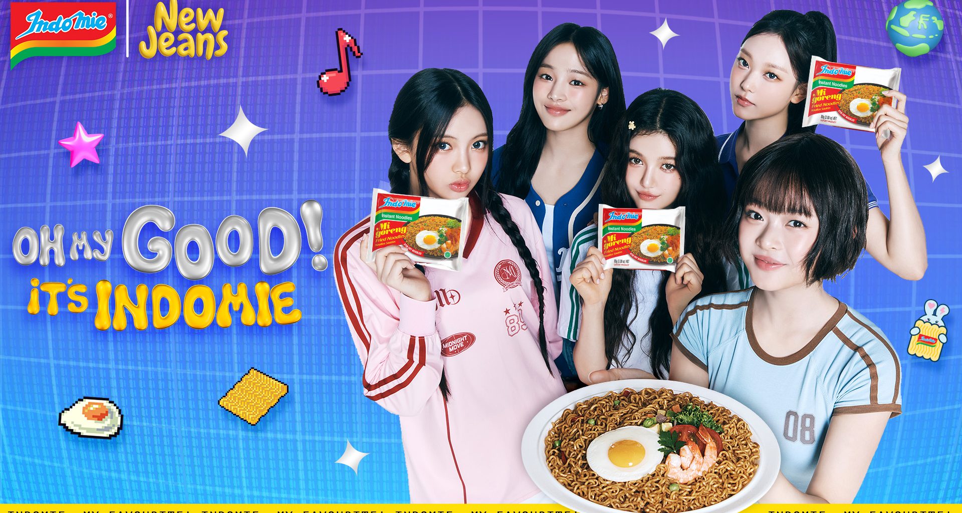 Indomie Announces NewJeans as Global Brand Ambassador - Alvinology