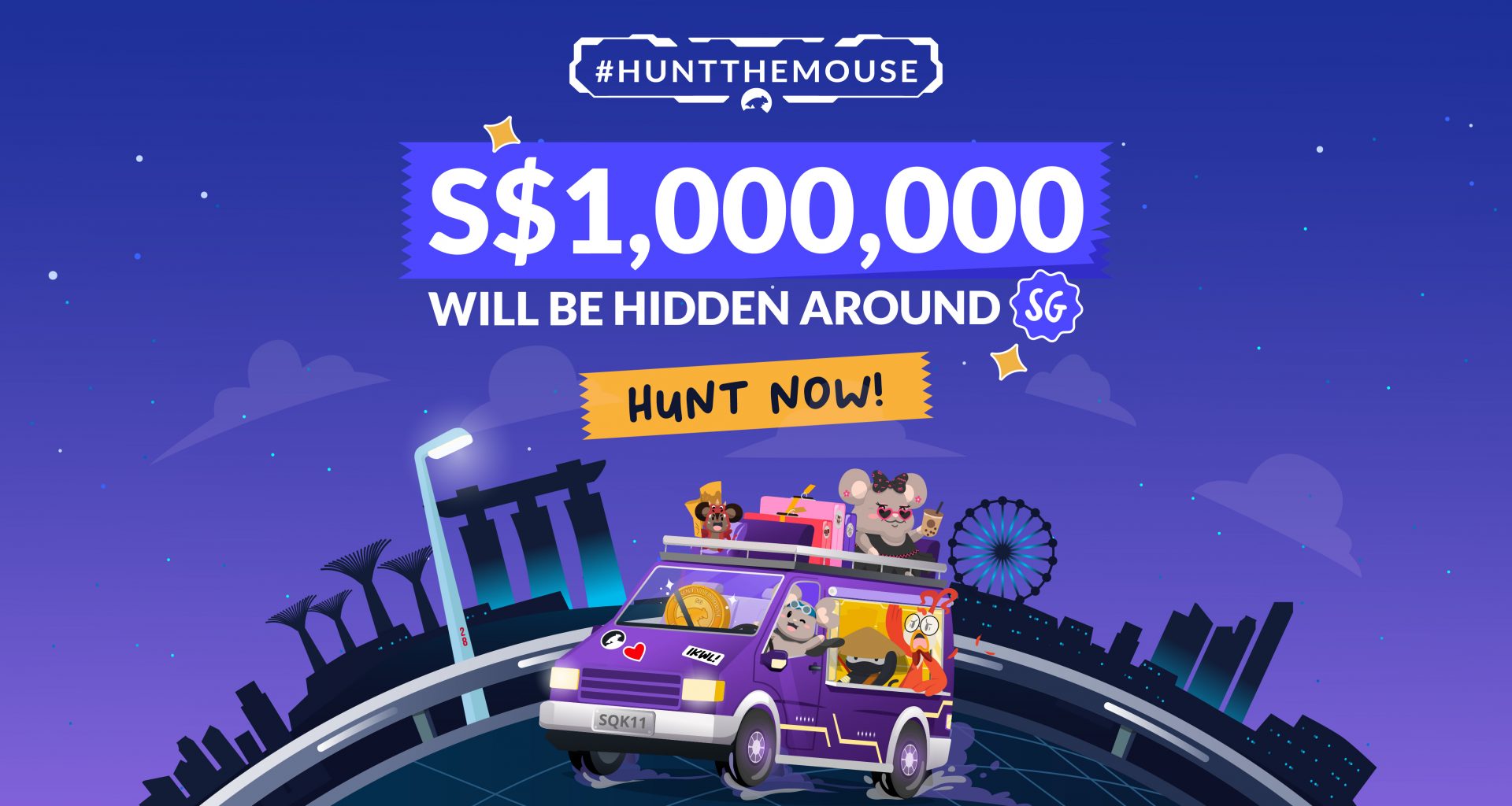 #HuntTheMouse Singapore Starts This 10 October with a Massive S$1 Million Prize Pool - Alvinology