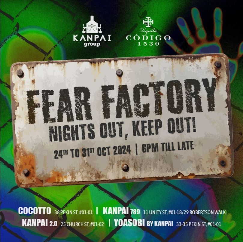 Get Ready for a Spooktacular Time at Fear Factory by Kanpai Group - Alvinology