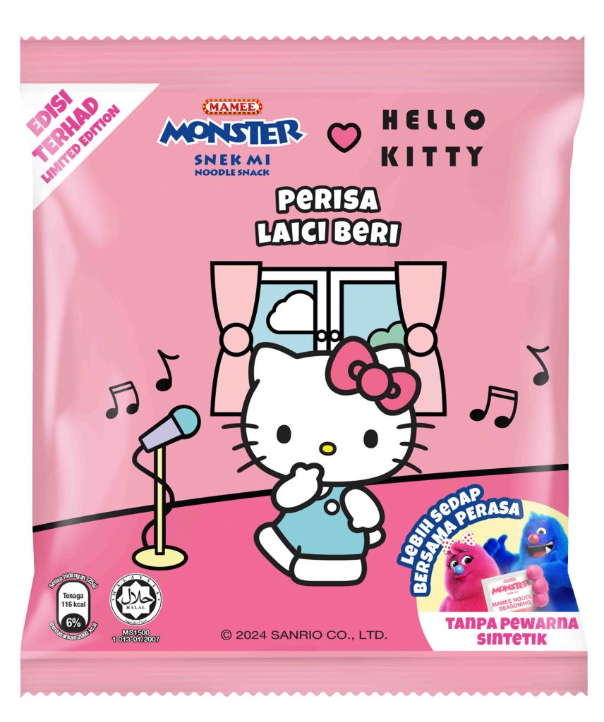 Celebrate Hello Kitty’s Anniversary with Mamee Monster: Unveiling the Mamee Monster ♡ Hello Kitty Collaboration - Alvinology
