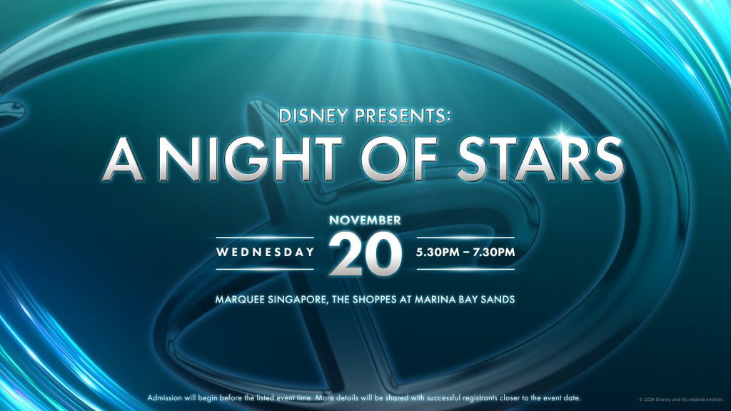 World’s Biggest Movie & Streaming Stars to Gather at Marina Bay Sands for Disney Presents: A Night of Stars Fan Event - Alvinology
