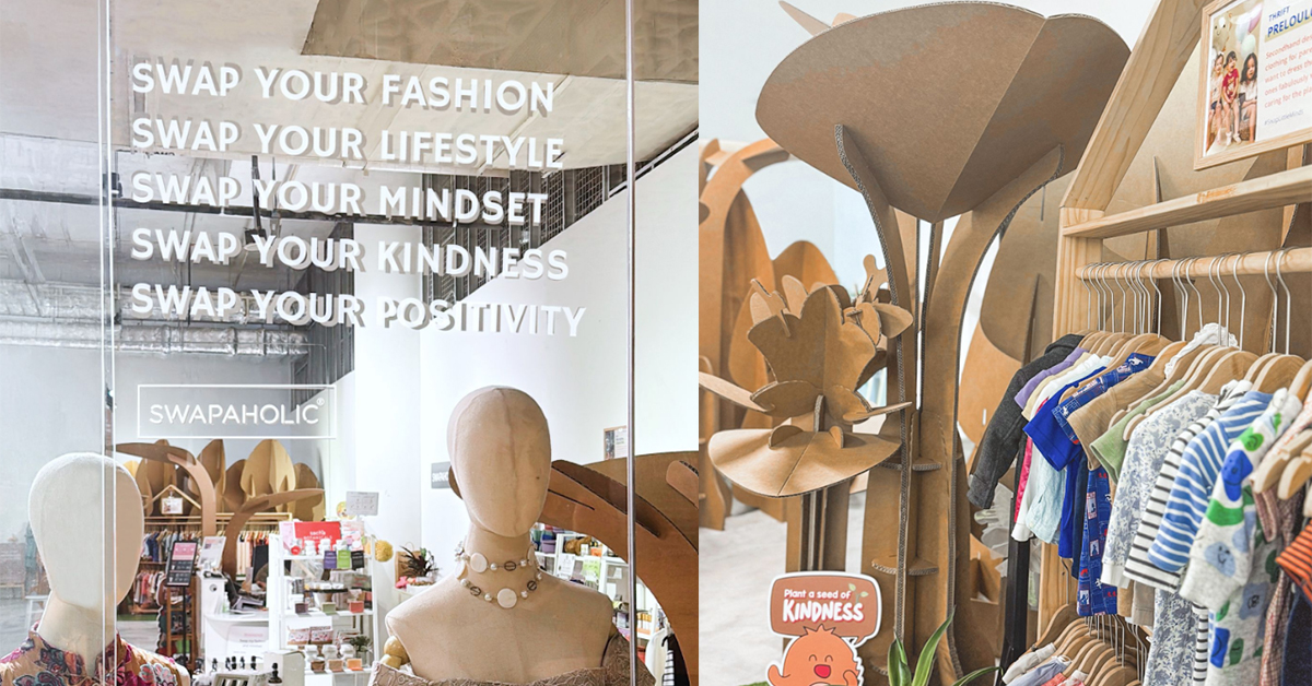 Step Into Conscious Living with Swapaholic at Capitol Singapore - Alvinology